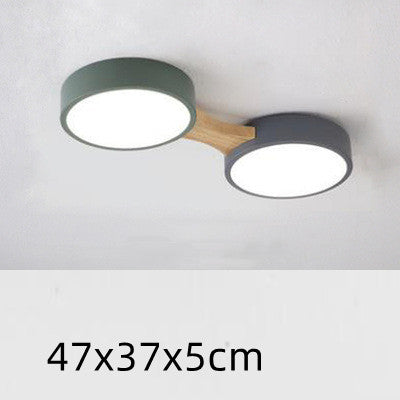 Lámpara LED de Techo Nórdica para Sala y Dormitorio - Image 9