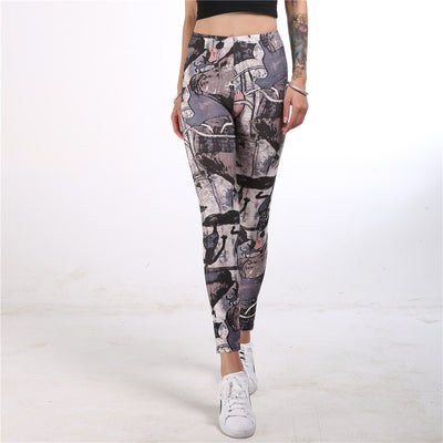 Pantalones de Yoga Doodle Sport - Image 49