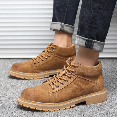 Zapatos de Trabajo Estilo Británico Transpirables Corte Medio - Image 3