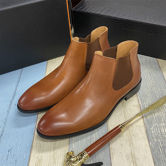 Zapatos Casuales de Cuero Genuino con Estribo para Hombre - Image 3