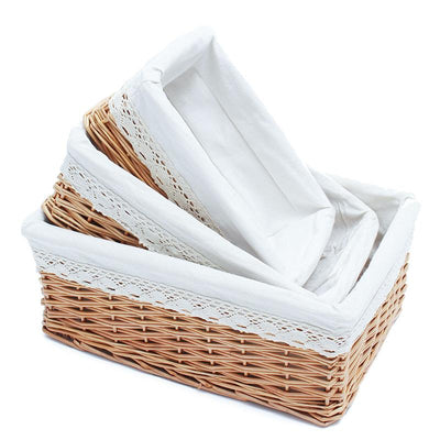 Cesta de Almacenamiento Tejida en Jacinto Azul - Organizador Decorativo - Image 12