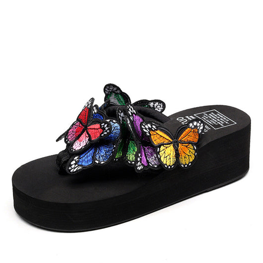 Pantuflas Artesanales con Diseño de Mariposa - Image 13