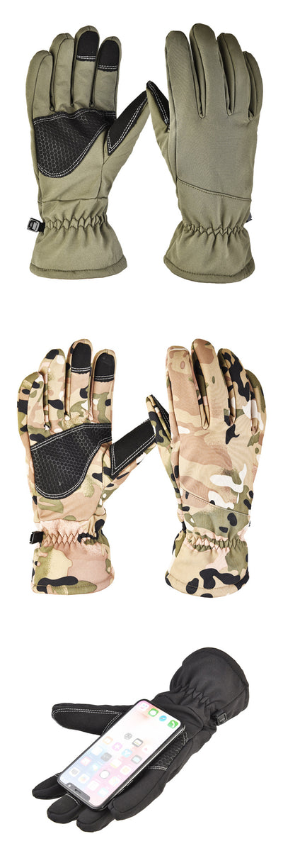Guantes Tácticos Térmicos Antideslizantes para Esquí y Deportes de Invierno - Image 9