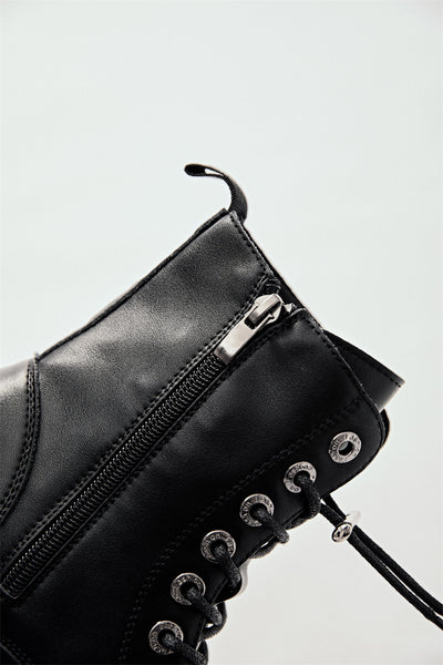 Botas Martin Punk para Mujer - Cuero Auténtico Estilo Alternativo - Image 11