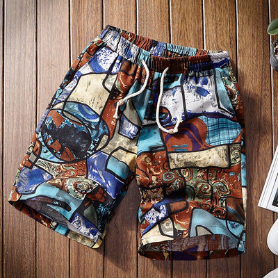 Pantalones Cortos Sueltos para Playa - Shorts Casuales Hombre - Image 3