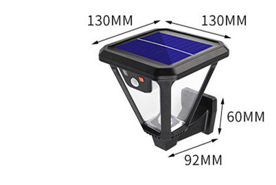 Lámpara Solar de Pared Estilo Chino para Jardín y Patio - Image 6