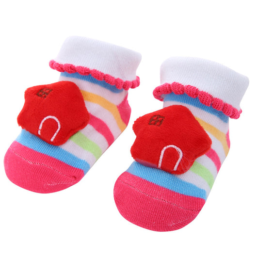 Calcetines Antideslizantes con Diseño Infantil para Bebés Recién Nacidos - Image 29