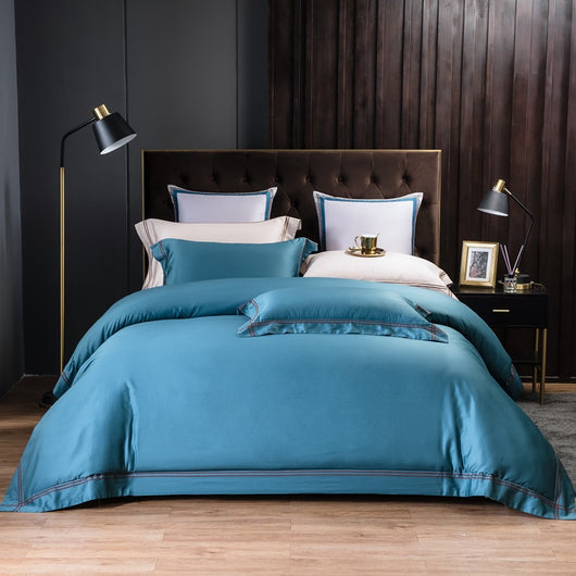 Juego de Cama 4 Piezas en Algodón 100% con Funda Nórdica - Image 24