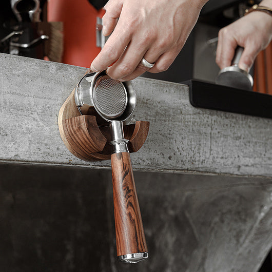 Organizador de Mangueras para Máquina Espresso en Madera Maciza - Image 3