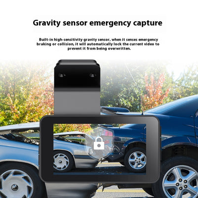 Cámara Dashcam Dual HD con Visión Nocturna y Pantalla 4 Pulgadas - Image 4