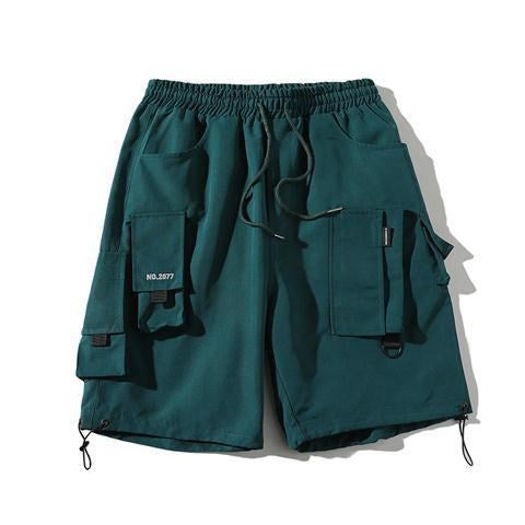 Shorts Funcionales de Trabajo con Múltiples Bolsillos - Image 2