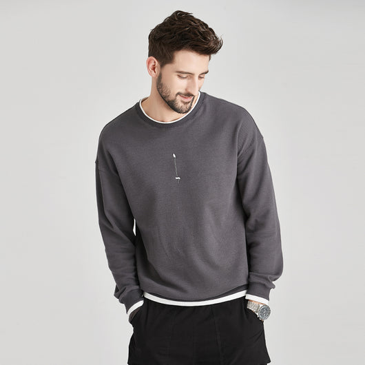 Playera Térmica Acolchada de Cuello Redondo - Tendencia Invierno