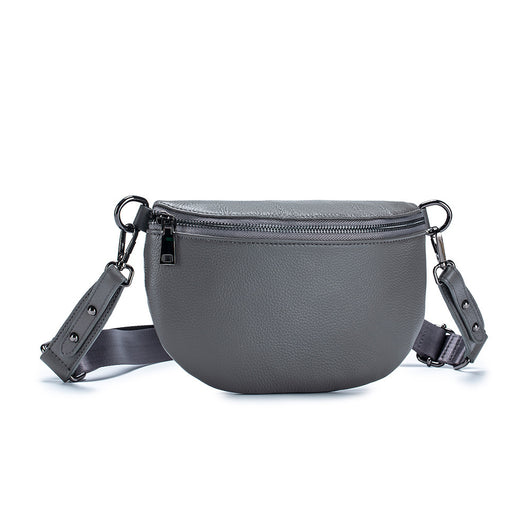Bolso Mensajero de Cuero Genuino para Mujer - Diseño Minimalista Premium - Image 8