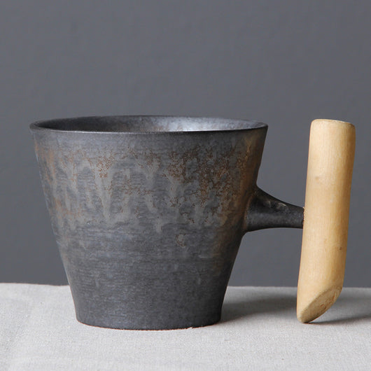 Taza de Cerámica Personalizada con Asa de Madera - Image 10