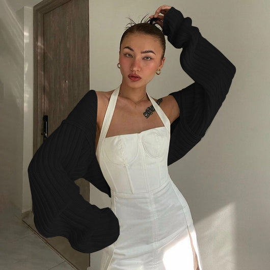 Cardigan Tejido de Manga Larga con Protección Solar - Diseño Elegante para Mujer - Image 2