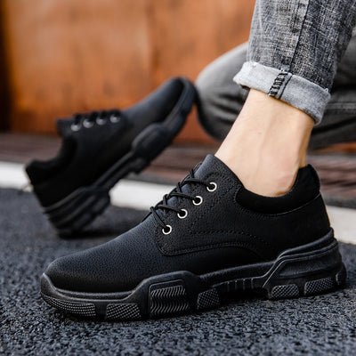 Botas Militares Casual para Hombre - Estilo Británico Otoño - Image 10