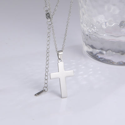 Dije Minimalista de Oro Cruz Elegante para Hombre y Mujer - Image 7