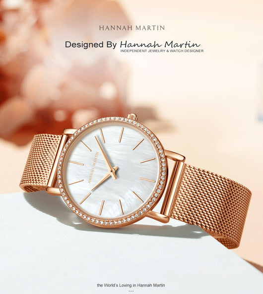 Reloj de Cuarzo para Mujer con Caja de Acero Inoxidable y Esfera de Diamantes - Image 18