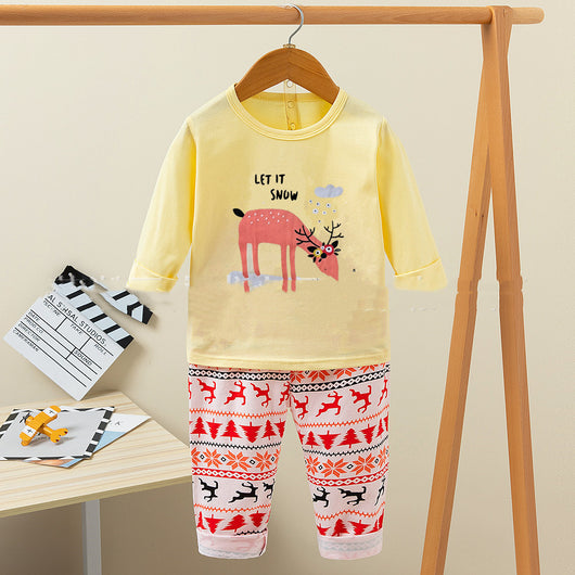Pijama Infantil Estampado con Diseños Divertidos - Conjunto Cómodo para Casa - Image 15