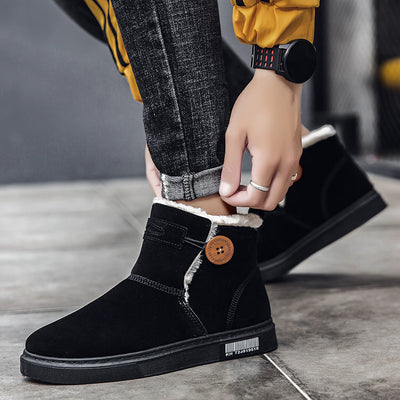 Botas Térmicas para Hombre con Forro de Algodón y Terciopelo - Image 2