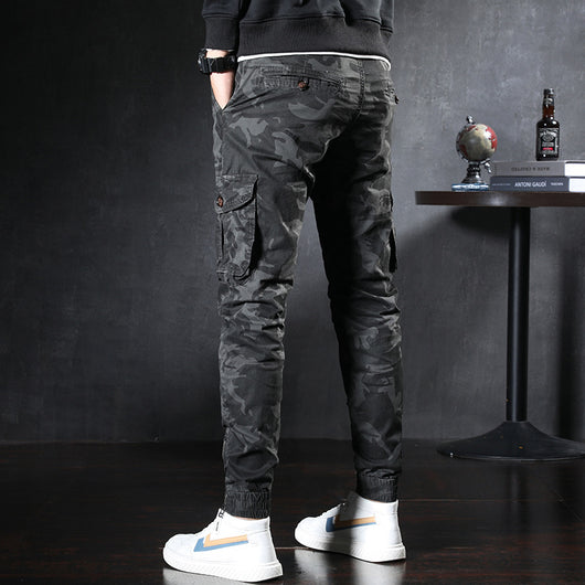 Pantalones Overol Slim Fit Coreano Casual para Hombre - Image 3