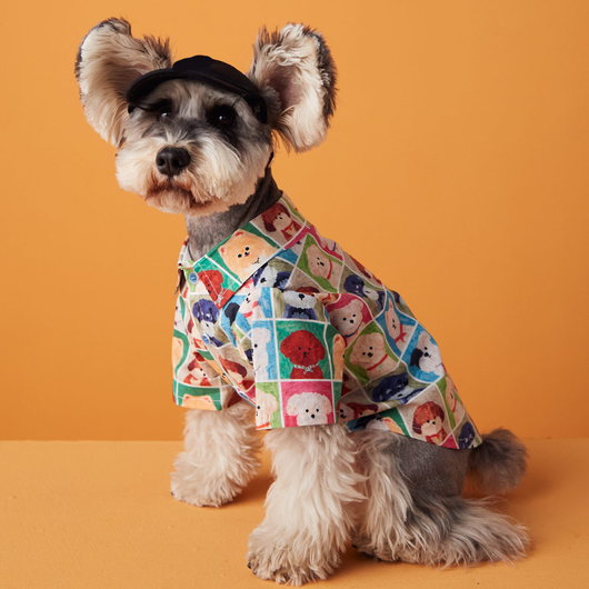Vestido Infantil Cachorrito Flores con Lunares - Image 15