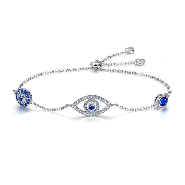 Pulsera de Plata 925 Ojo de la Guarda para Mujer