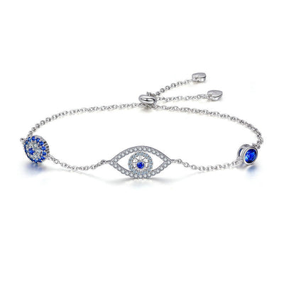 Pulsera de Plata 925 Ojo de la Guarda para Mujer