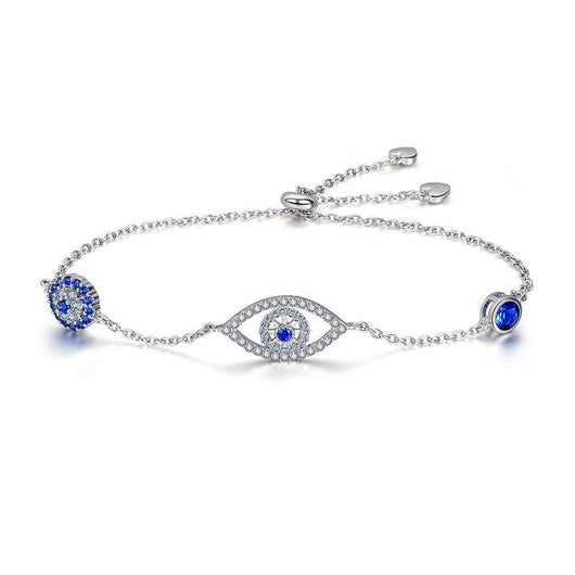 Pulsera de Plata 925 Ojo de la Guarda para Mujer