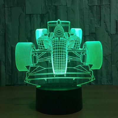 Lámpara LED 3D Táctil Multicolor con Carga USB - Luz Ambiental Decorativa - Image 2