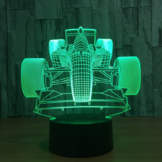 Lámpara LED 3D Táctil Multicolor con Carga USB - Luz Ambiental Decorativa - Image 2