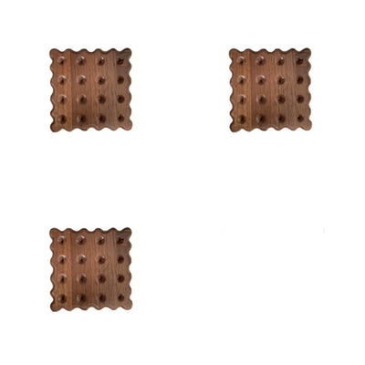 Posavasos de Madera Maciza con Aislamiento Térmico - Salvamanteles Rústico - Image 6