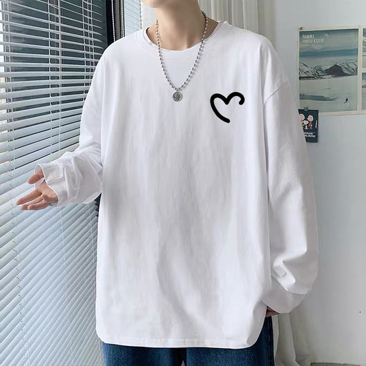 Ropa Suelta Otoñal para Hombre Talla Grande Estudiante - Image 3