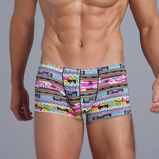Boxers Ice Silk con Estampado Moderno - Image 12