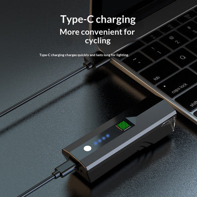 Luz Frontal Recargable de Alta Intensidad para Bicicleta