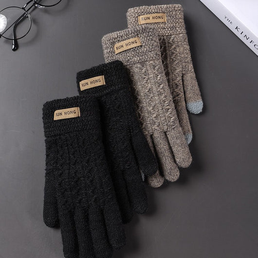 Guantes de Ciclismo Térmicos con Forro Polar y Pantalla Táctil - Image 12