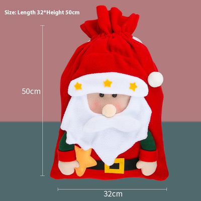 Medias Navideñas Decorativas - Juego de Tamaños Grande, Mediano y Pequeño - Image 9
