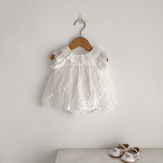 Jumpsuit Elegante con Mangas Volantes y Encaje Transparente - Image 16