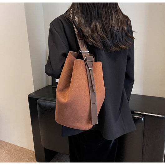 Bolsa de Hombro Retro Mate Gran Capacidad - Estilo Versátil Todo Uso - Image 17
