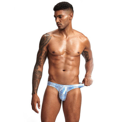 Panties Brillantes de Cintura Baja con Estampado Serpiente - Image 7