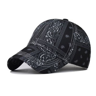 Gorra de Béisbol con Estampado de Flores de Anacardo y Aguacate - Image 5