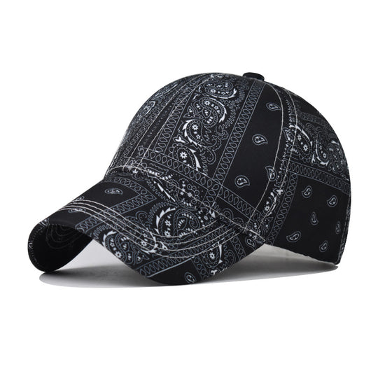 Gorra de Béisbol con Estampado de Flores de Anacardo y Aguacate - Image 5
