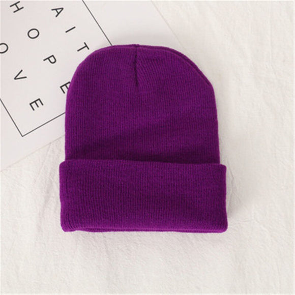 Gorro de Lana Tejido para Otoño e Invierno