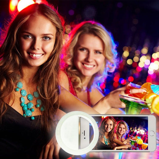 Luz de Relleno LED con Temporizador para Fotografía Selfie - Image 3