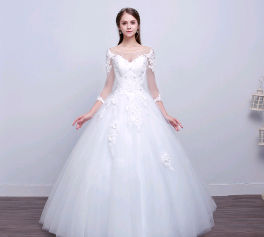 Vestido de Novia Slim con Hombros Descubiertos - Diseño Elegante y Moderno - Image 5
