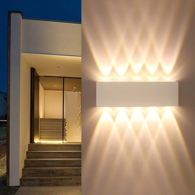 Lámpara de Pared LED Telescópica Blanca Resistente al Agua - Image 3