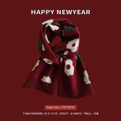 Bufanda Tejida de Lana para Invierno - Abrigo Cálido y Elegante - Image 15