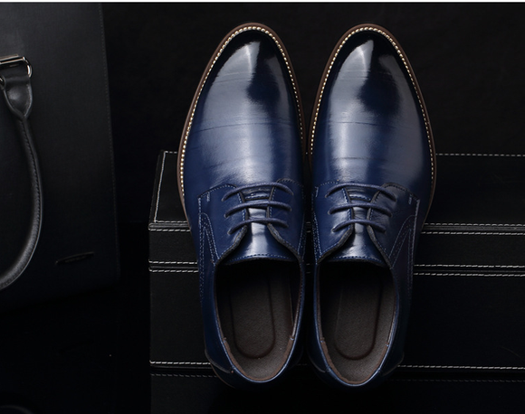Zapatos de Cuero para Hombre - Elegancia Profesional y Comodidad Diaria