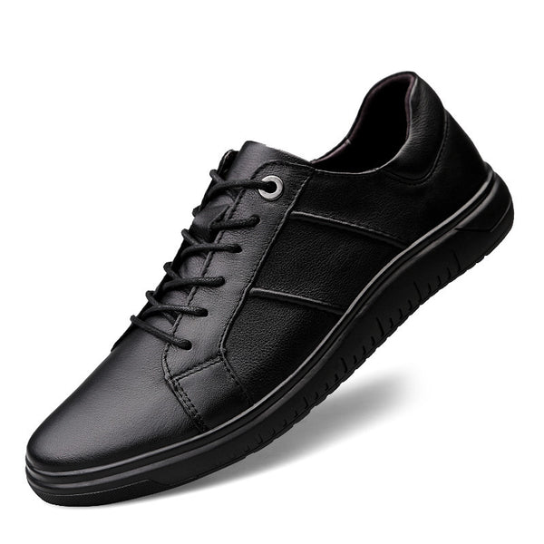 Zapatos Casuales de Cuero Transpirable para Hombre