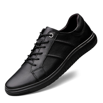 Zapatos Casuales de Cuero Transpirable para Hombre